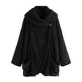 thumbnail image 1 of Vedolay Winter Coat Women Open Front Cardigan Coat Knit Coats for Women Black,S, 1 of 2