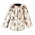 thumbnail image 1 of Vedolay Winter Coats for Kids 2023 Children Plush Outerwear Baby Warm Clothes Pink,XL, 1 of 5