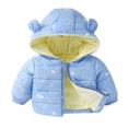 thumbnail image 1 of Vedolay Winter Coats for Kids Outwear with Pockets for Casual Daily Blue,120, 1 of 3