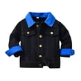 thumbnail image 1 of Vedolay Winter Coats for Kids Plaid Button Long Sleeve Coat Cardigan Tops B,130, 1 of 5