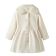 thumbnail image 1 of Vedolay Winter Coats for Kids Snowsuit Coat Hood Thick Warm Outerwear Jacket 2023 White,4Y, 1 of 5