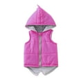 thumbnail image 1 of Vedolay Winter Coats for Kids Sweatshirt 2023 Tops Hooded Girls Coat Warm Outwear Hot Pink,130, 1 of 3