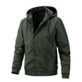 thumbnail image 1 of Vedolay Winter Coats for Men Casual Work Long Sleeves Light Jacket Clothes Green,XL, 1 of 3