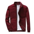 thumbnail image 1 of Vedolay Winter Coats for Men Fall 2023 Cardigans Blazer Jacket Coat Clothes Red,5XL, 1 of 3