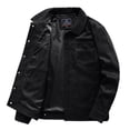 thumbnail image 1 of Vedolay Winter Coats for Men Long Sleeve Open Blazer Jacket Cardigan Black,3XL, 1 of 5
