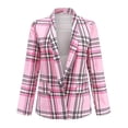 thumbnail image 1 of Vedolay Winter Coats for Women Casual Fall Coat Work Business Winter Coats Pink,S, 1 of 3
