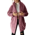 thumbnail image 1 of Vedolay Winter Coats for Women Long Sleeve Knit Cardigan Coats Jacket Coat 2023 B,L, 1 of 4