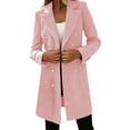thumbnail image 1 of Vedolay Winter Coats for Women Open Front Cardigan Coat 2023 Jacket Pink,XL, 1 of 5