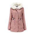 thumbnail image 1 of Vedolay Winter Coats for Women Open Front Knit Coat Shrugs for Women 2023 Pink,L, 1 of 3
