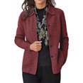 thumbnail image 1 of Vedolay Winter Long Coats for Women Loose Cardigan Coat Cover Up Ladies Cardigan Coat Red,XL, 1 of 3