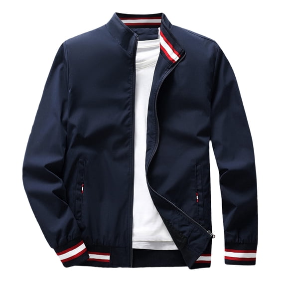 Vedolay Winter Sweaters for Men Autumn Winter Cardigan Button Knit Sweater Men's Sweater Blue,L