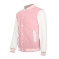 thumbnail image 1 of Vedolay Women Blazer Suit Jacket Button Down Long Sleeve Soft Cardigan Blazer Jackets Pink,L, 1 of 4