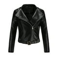 thumbnail image 1 of Vedolay Women Coat Long Sleeve Button Down Blazer Jacket Coat Outwear with Pockets Black,M, 1 of 5
