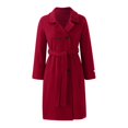 thumbnail image 1 of Vedolay Women Coats Winter Casual Fall Coat Open Front Winter Jacket Coat Red,L, 1 of 5
