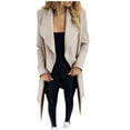 thumbnail image 1 of Vedolay Women Coats Winter Long Sleeve Knit Cardigan Coats Jacket Coat Beige,M, 1 of 4