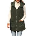 thumbnail image 1 of Vedolay Women Coats Winter Open Front Cardigan Coats Soft Coat Fall 2023 Green,S, 1 of 4