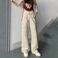 thumbnail image 1 of Vedolay Women For Trousers Pants Women Plus Size High Waist Leisure Pants Relaxed Fit Trousers,Khaki 3XL, 1 of 5