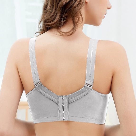 Vedolay Women Lingerie Women's Sports Bra, Moisture-Wicking Sports Bra with Moderate Support,Gray 80C