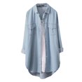 thumbnail image 1 of Vedolay Women Long Cardigan Button Down Long Sleeve Soft Knit Cardigan Coats 2023 BU2,2XL, 1 of 4