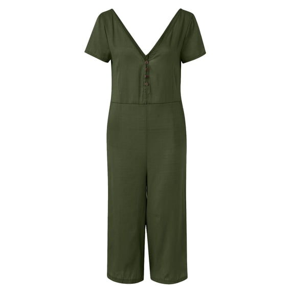 Vedolay Women'S Jumpsuits, Rompers Women's Studio Terry Jumpsuit,Green S