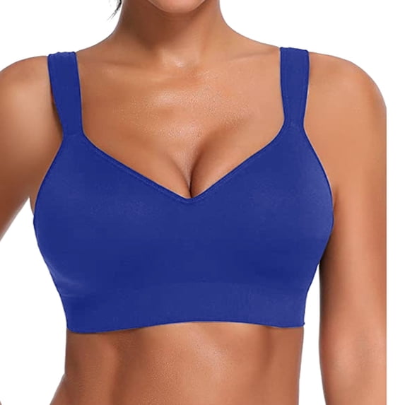 Vedolay Women'S Lingerie Women's One Smooth U Bralette,Blue M