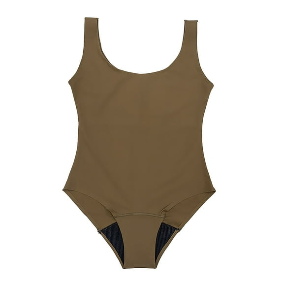 Vedolay Women'S One-Piece Swimsuits Plus Size Swimsuits One Piece Bathing Suit for Women Tummy Control Swimwear,Brown L