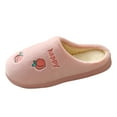 thumbnail image 1 of Vedolay Women Slippers Comfortable Slippers Plush Lined House Shoes Pink,40-41, 1 of 3