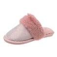 thumbnail image 1 of Vedolay Women Slippers Cute Slippers for Women Comfort Slippers Plush House Shoes Pink,40, 1 of 5