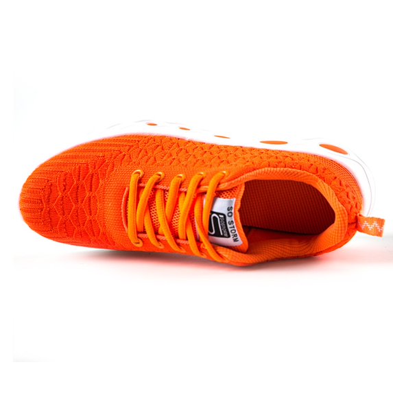 Vedolay Women Summer Casual Shoes Women's Shoes Slip On Summer Fashion Comfortable Flats Loafer,Orange 7.5