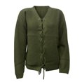 thumbnail image 1 of Vedolay Women Sweater Women's Casual Long Sleeve Sweaters Soft Loose Fit Pullover Sweater Tops,Green M, 1 of 3