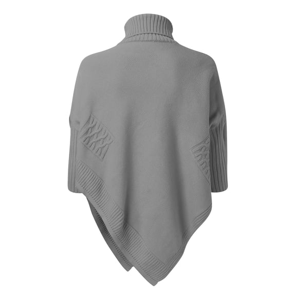 Vedolay Women Sweater Women's Pullover Sweater V Neck Long Sleeve Solid Knit Tops Casual Fall Sweater,Gray One Size