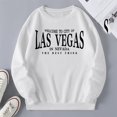 thumbnail image 1 of Vedolay Women Sweatshirt Women's 2023 Casual Striped Sweatshirt Oversized Long Sleeve Pullover Tops,White M, 1 of 3
