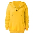 thumbnail image 1 of Vedolay Women T Shirts Fashion Women's 2023 Oversized Sweatshirt Crew Neck Long Sleeve Casual Pullover Fall Clothes,Yellow XL, 1 of 5