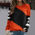 thumbnail image 1 of Vedolay Women T Shirts Fashion Women's Oversized Half Zip Pullover Long Sleeve Sweatshirt Quarter Zip Hoodie Sweater,Black XXL, 1 of 4