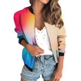 thumbnail image 1 of Vedolay Women Tops Casual Jacket for Women Long Sleev Casual Jacket Loose Coat,Red S, 1 of 3