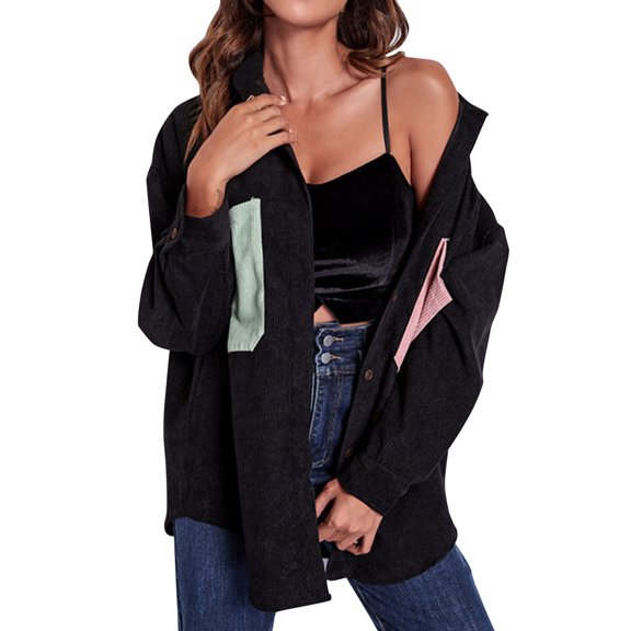 Vedolay Women Tops Long Sleeve Tunic Open Front Cardigans Crochet Blazer Jacket Coat Pink,S