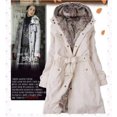 thumbnail image 1 of Vedolay Women Tops Women's Casual Jacket Solid Double Coat Open Front Suit Jacket,Beige M, 1 of 4