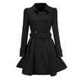 thumbnail image 1 of Vedolay Women Winter Coat Fashion Fall Coat Winter Jacket Coat Black,2XL, 1 of 4
