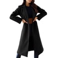 thumbnail image 1 of Vedolay Women Winter Parka Coat Work Winter Open Front Cardigan Coats Tops Black,2XL, 1 of 5