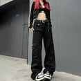 thumbnail image 1 of Vedolay Women&nbsp;Pants&nbsp;For&nbsp;Work Pants for Women Summer Beach Cotton Casual Pants,Black XL, 1 of 4