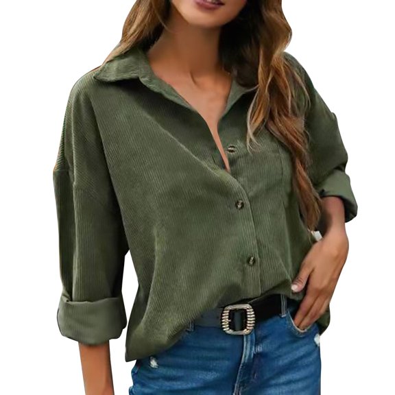 Vedolay Women's Cardigan Sweater Long Sleeve Cropped Cardigan Sweaters Crochet Knit Button Up Tops Army Green,2XL
