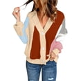 thumbnail image 1 of Vedolay Women's Cardigan Sweater Long Sleeve Open Front Cardigan Sweaters Coat A,2XL, 1 of 5