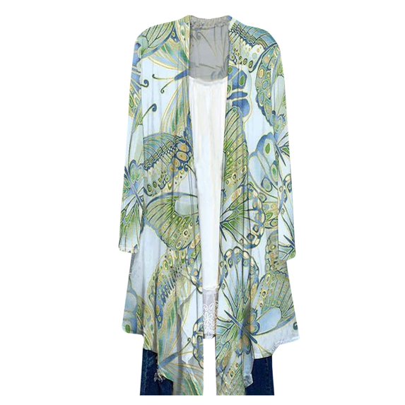 Vedolay Women's Cardigans Casual Knit Cardigan Sweaters Coats for Female 2023 Green,M