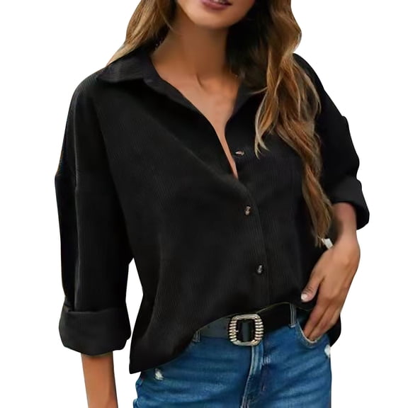 Vedolay Women's Cardigans Long Sleeve Open Front Draped Sweater Black,M