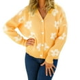 thumbnail image 1 of Vedolay Women's Cardigans Summer Trendy Casual Light Weight Cardigan Open Front Ladies Cardigans Yellow,M, 1 of 5