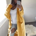 thumbnail image 1 of Vedolay Women's Casual jackets Casual Jackets for Womens Casual Distressed Casual Jacket Ripped Fringe Cropped Casual Jacket,Yellow XL, 1 of 4