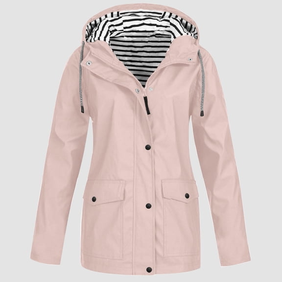 Vedolay Women's Casual jackets Womens Casual Office Casual Jackets Fashion Front Open with Pockets,Pink M