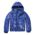 thumbnail image 1 of Vedolay Women's Coat Winter Warm Lined Thick Hooded Jacket Outwear Overcoat Blue,S, 1 of 5