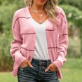 thumbnail image 1 of Vedolay Women's Coat Womens Business Casual Jacket with Lined Double Suit Jacket,Pink M, 1 of 4