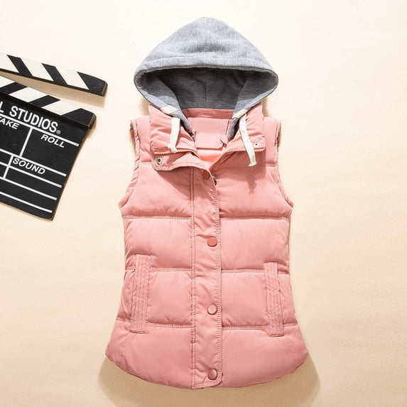 Vedolay Women's Fall Tops Women's Autumn Coats Solid Color Long Sleeve Casual Jacket Outerwear,Pink M